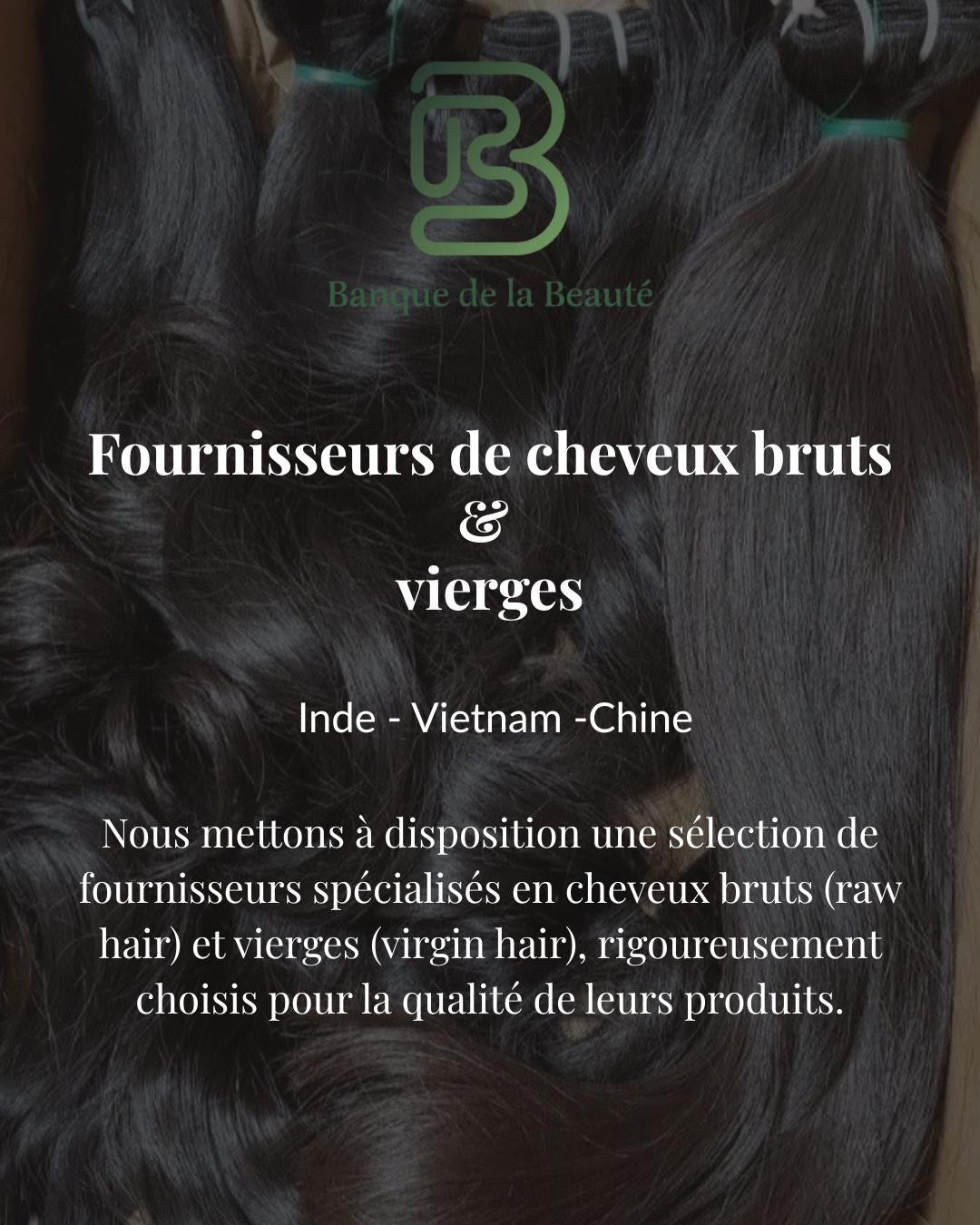 Contacts de fournisseurs